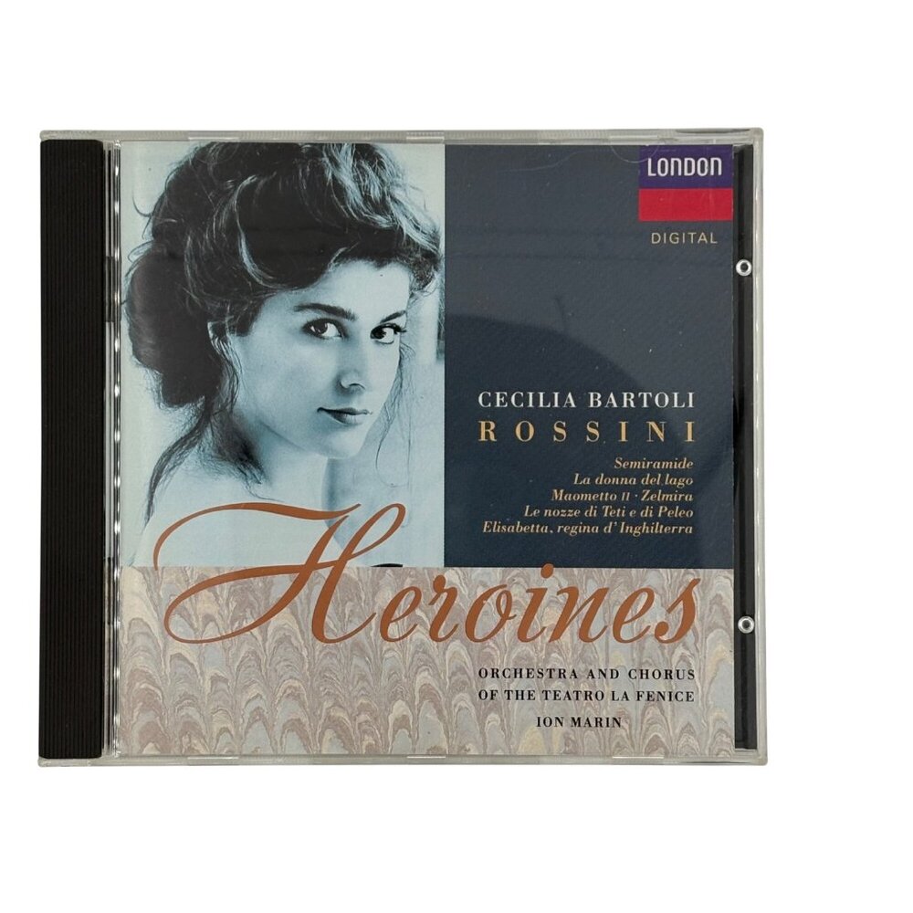 Cecilia Bartoli Rossini Heroines CD London Digital Orchestra Teatro La Fenice Io